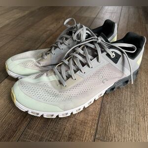 Men’s On Cloudflow Alloy/Magnet Size 12 Used Shoes